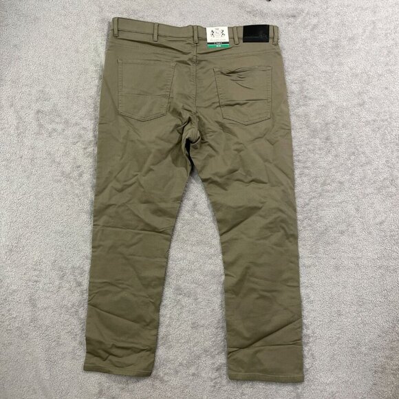 NEW English Laundry Mens 38X29 Khaki Slim Fit Stretch Pants Cotton Blend - Picture 3 of 10